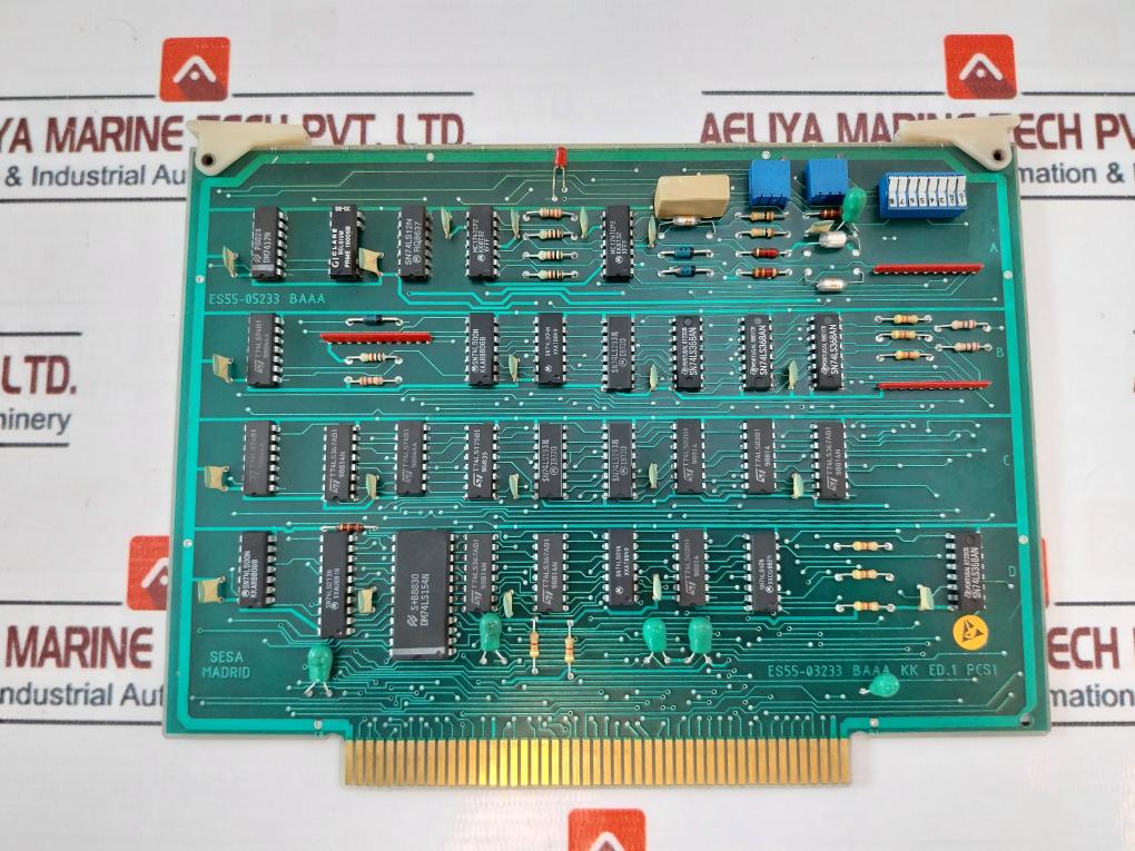 Sesa Madrid Es55-03233 Baaa Kk Printed Circuit Board