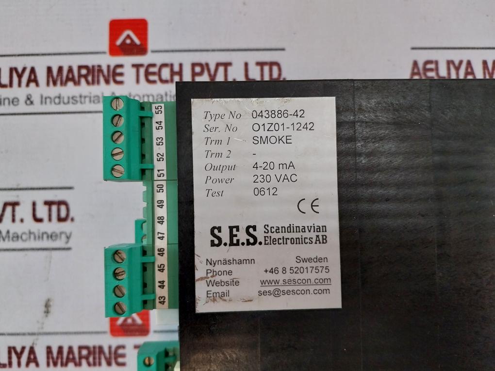 Sescon 043886-42 Programmable Controller 4-20Ma 230Vac
