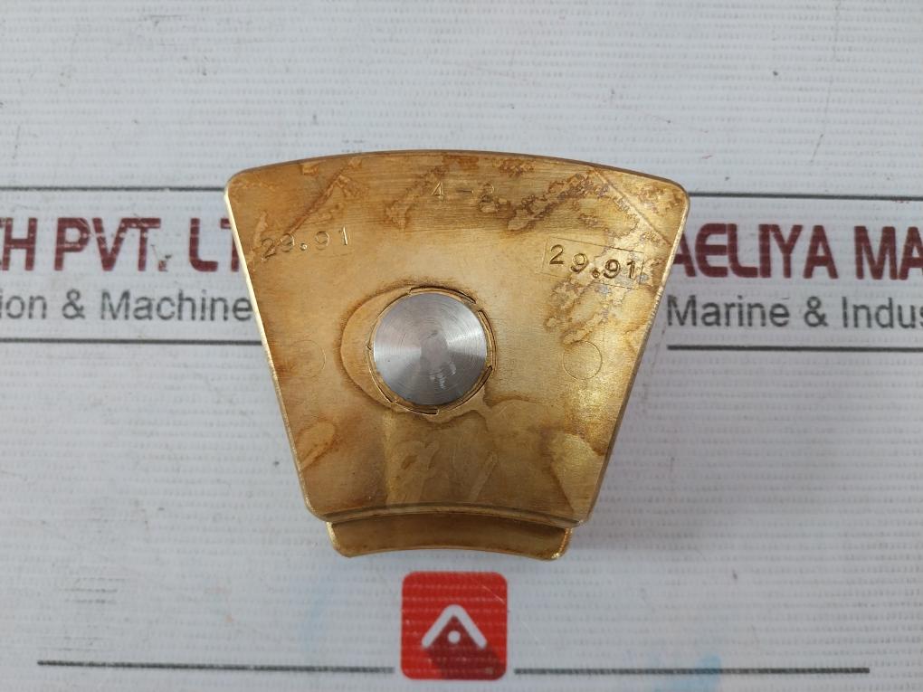 Set Of 10X Kawasaki Ts-8 Turbine Thrust Bearing Pad & Pivot– For L.P. Section