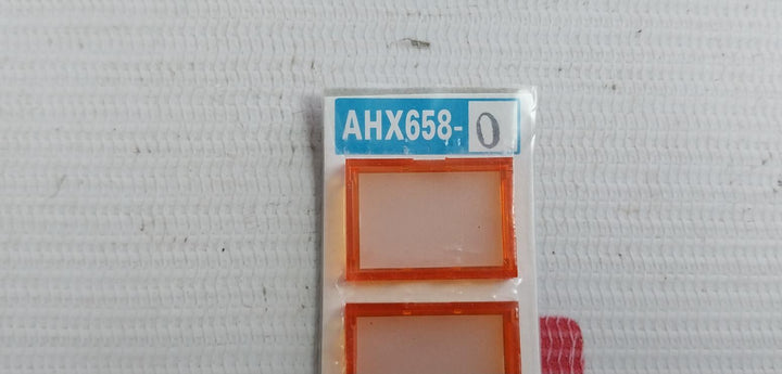 Set of 2X FUJI ELECTRIC AHX658-O Push Button Lens AH165