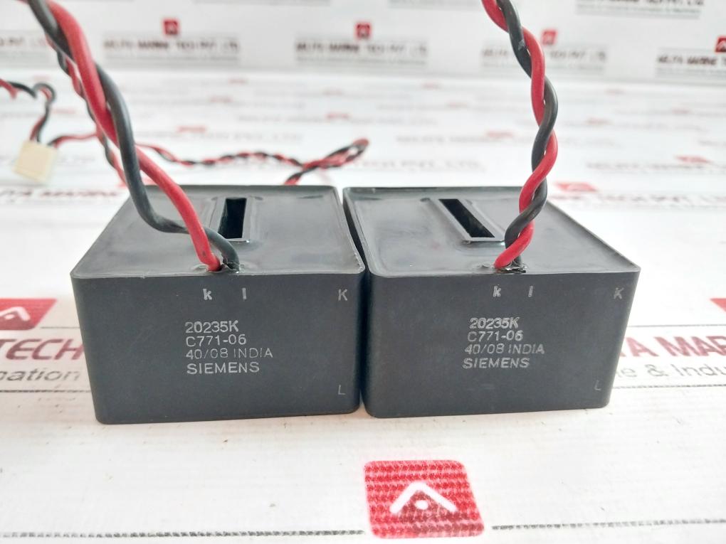 Set Of 2X Siemens 20235K C771-06 Current Transformer