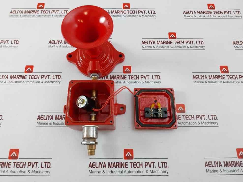 Seun Electric Su-ah-8411 Air Horn With Solenoid Valve Ac220V 60Hz 7 Bar