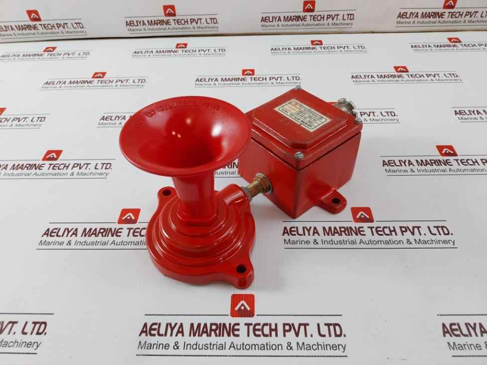 Seun Electric Su-ah-8411 Air Horn With Solenoid Valve Ac220V 60Hz 7 Bar