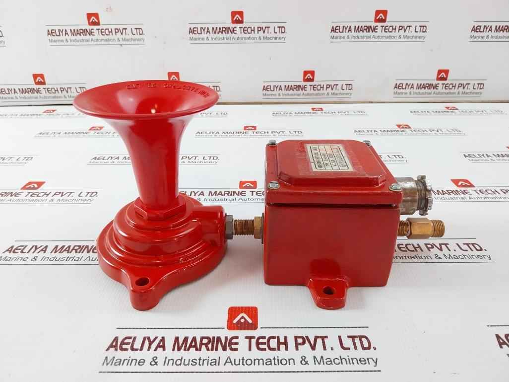 Seun Electric Su-ah-8411 Air Horn With Solenoid Valve Ac220V 60Hz 7 Bar