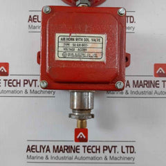 Seun Electric Su-ah-8411 Air Horn With Solenoid Valve Ac220V 60Hz 7 Bar