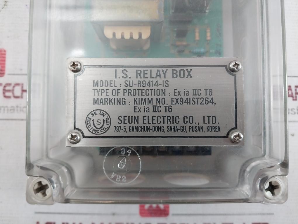 Seun Electric Su-r9414-is I.S. Relay Box Ex94Ist264 951214Su