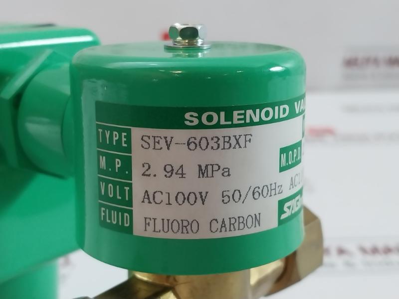 Sev-603Bxf Saginomiya Ac100V 50/60Hz Solenoid Valve