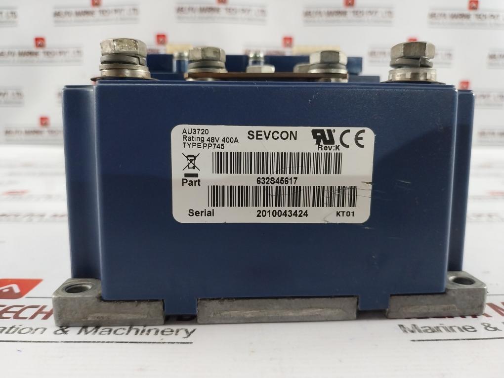 Sevcon Au3720 Powerpak Series Pump Controller 48V 400A 632S45617, 662945617