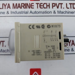 Seven H3cr-a8 Solid State Timer 0.05s-300h 100-240vac ~ 50/60hz/100-125vdc