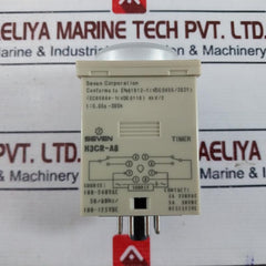 Seven H3cr-a8 Solid State Timer 0.05s-300h 100-240vac ~ 50/60hz/100-125vdc