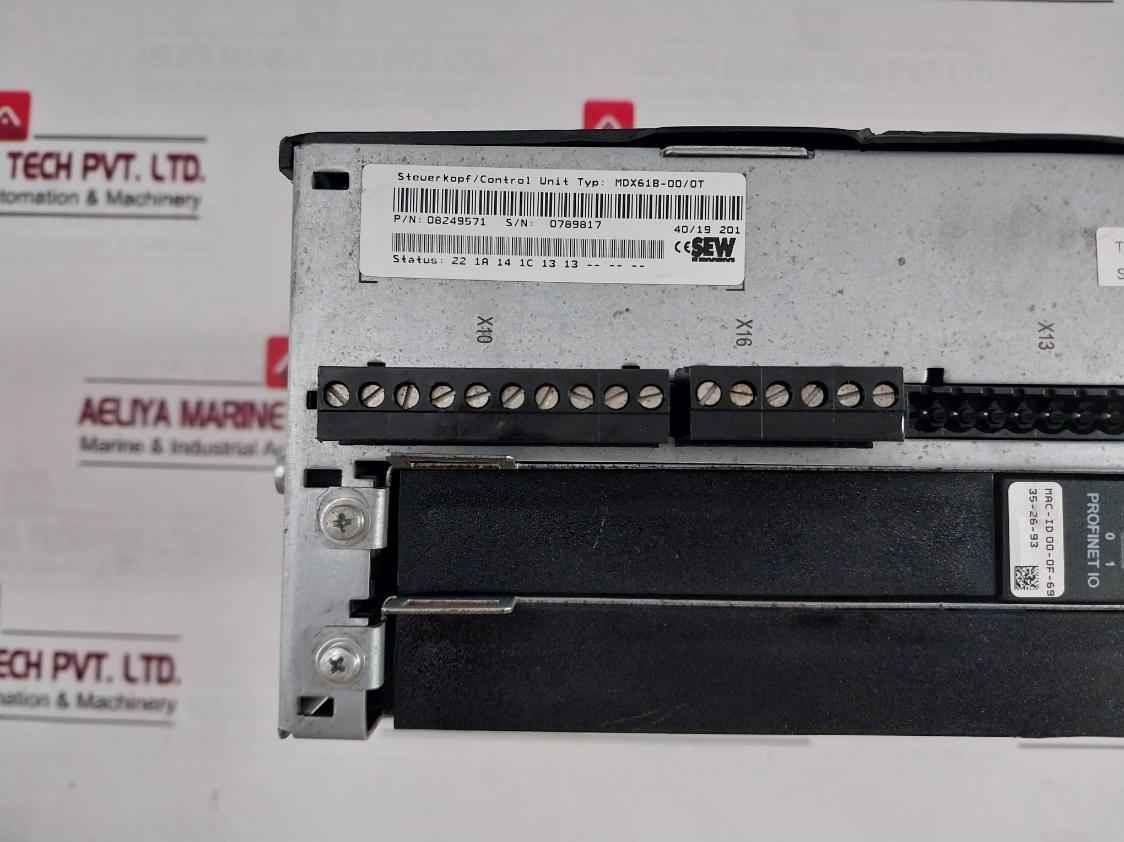 Sew Eurodrive Mdx61B0055-5A3-4-00 Movidrive Inverter 08249571 Ip20 Ac 3X380-500V
