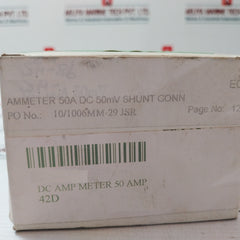 Sf-86 0-50 A Ammeter Class 2.5