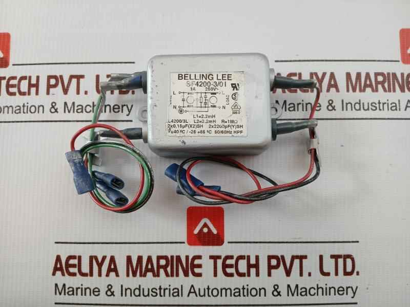 Sf4200-3/01 Emi Rfi Power Line Filter 3A 250V Belling Lee