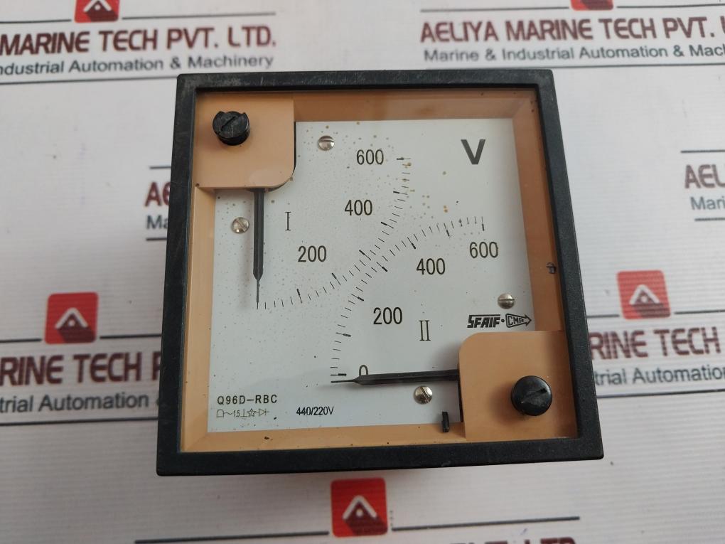 Sfaif-cmr Q96D-rbc Double Voltmeter