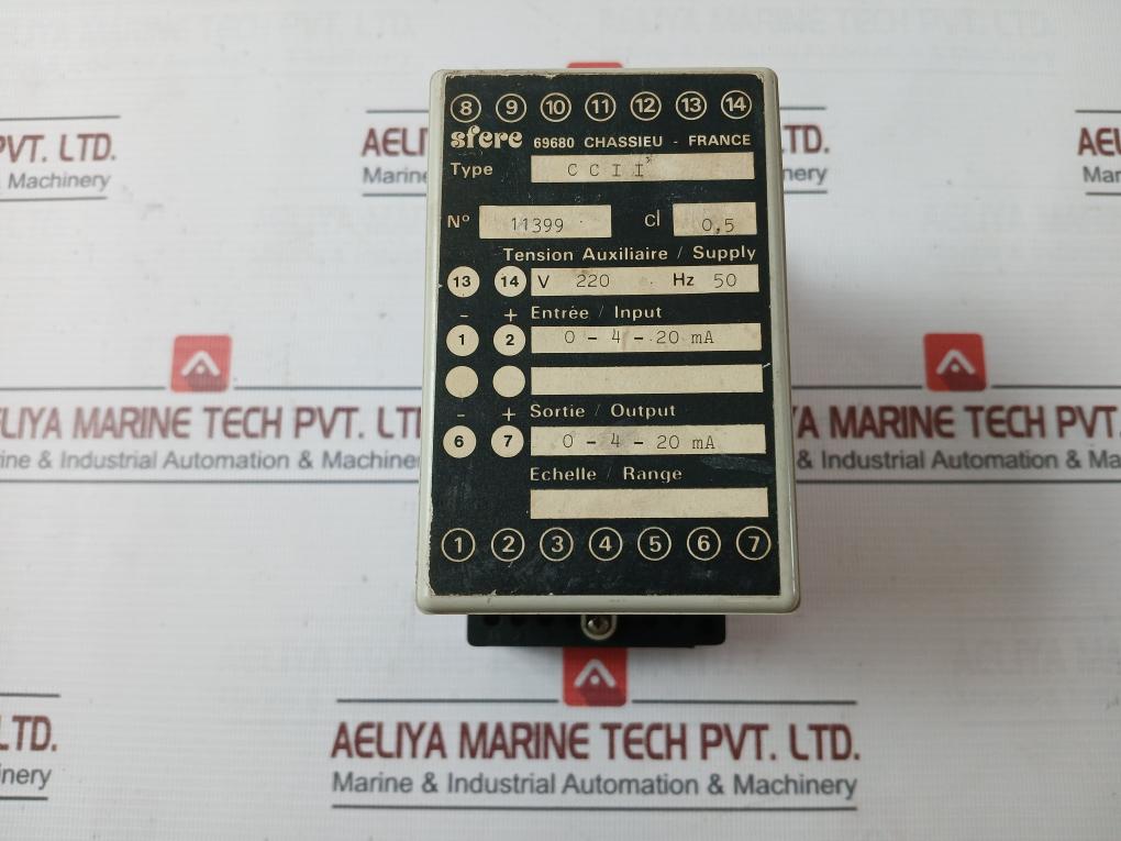 Sfere CcII Contactor 220V 50Hz 0-4-20Ma