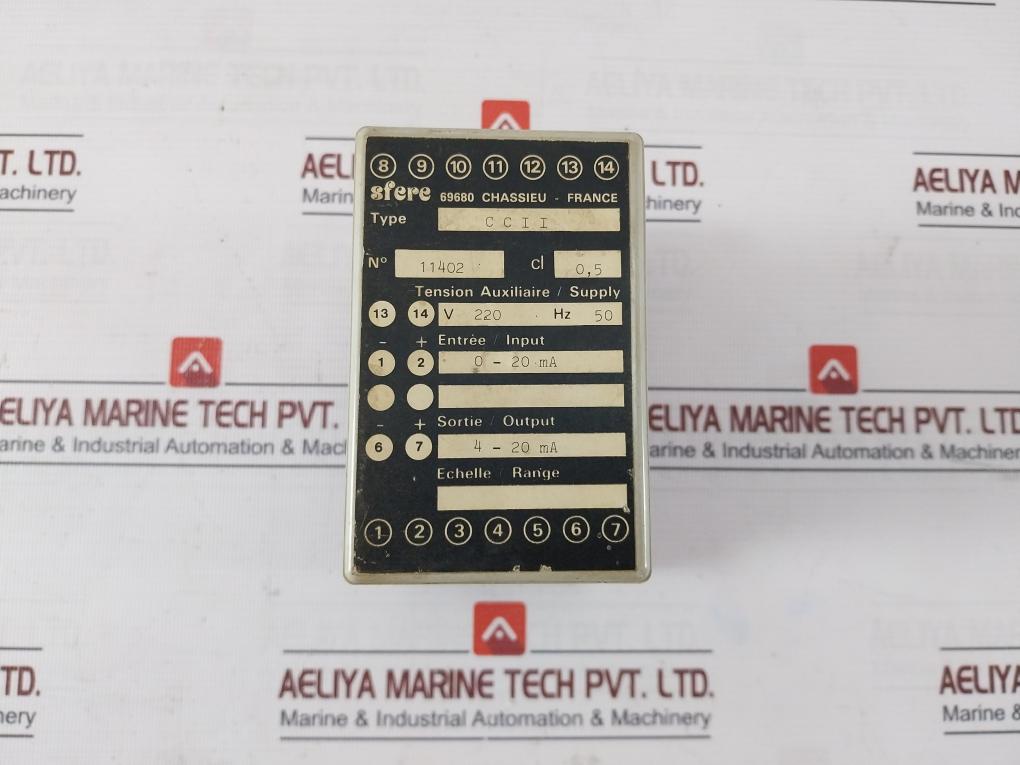 Sfere Ccii Contactor 220V 50Hz 0-20Ma