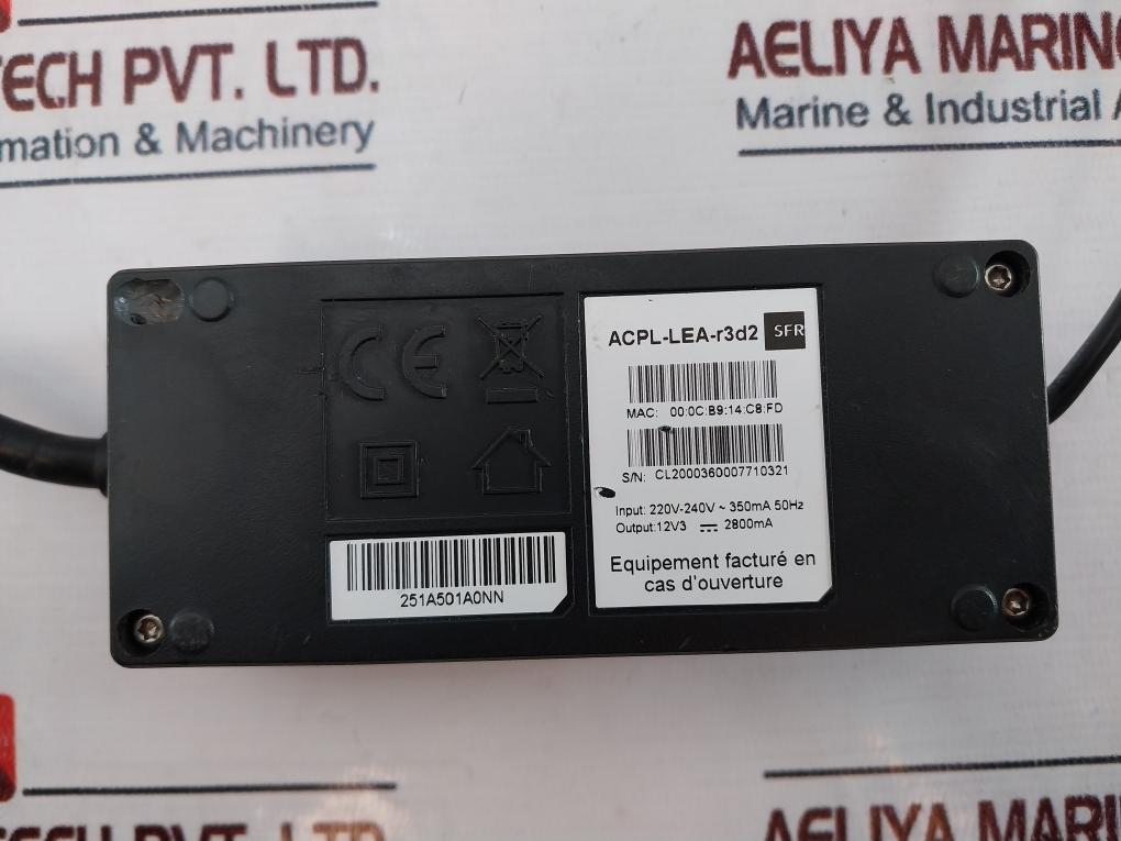 Sfr Acpl-lea-r3D2 Power Supply 220V-240V~ 350Ma 50Hz