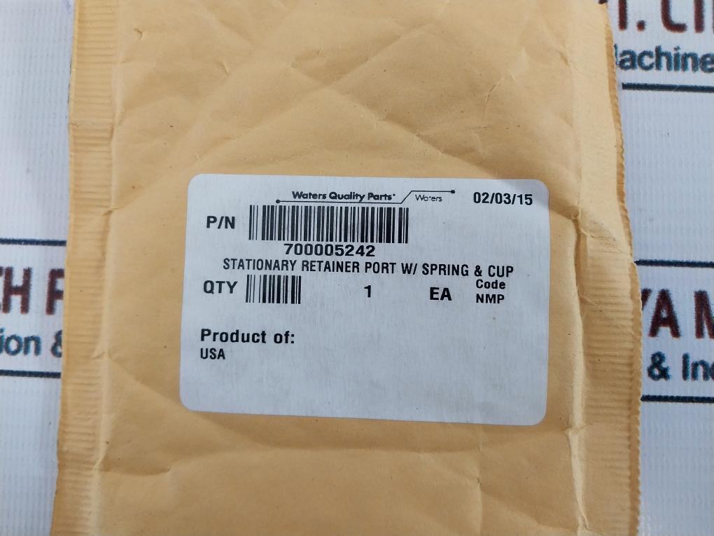 Sge 700005242 Stationary Retainer Port W/ Spring & Cup