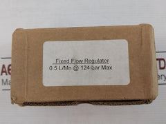 Sgi 0.5 L/Mn@ 124Bar Max Fixed Flow Regulator 0 To 1800 Psi 0 To 124 Bar