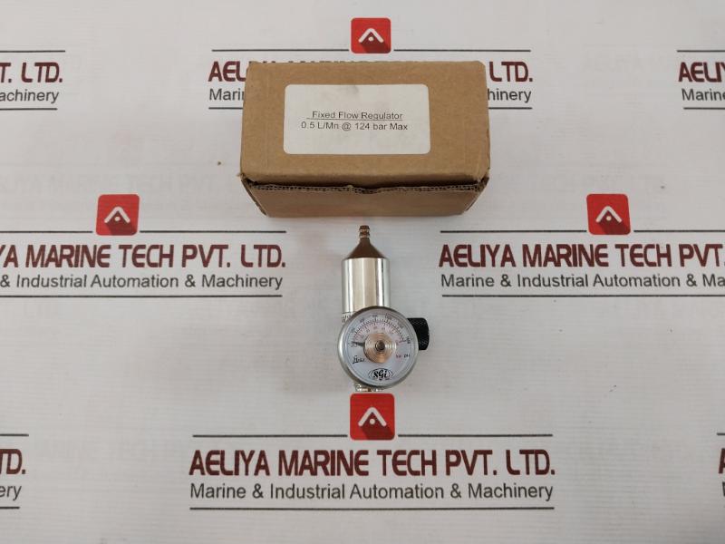 Sgi 0.5 L/Mn@ 124Bar Max Fixed Flow Regulator 0 To 1800 Psi 0 To 124 Bar