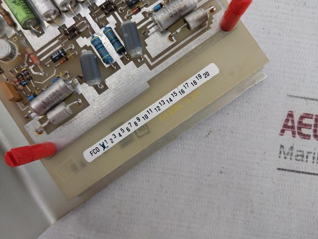 Sh 3004 G 201 Printed Circuit Board Avi 123 S 10 2A X 1 To 20/0