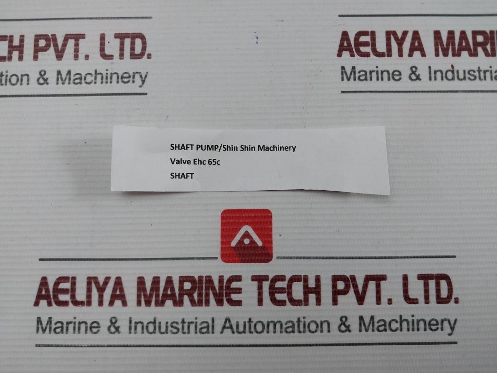 Shaft Pump Ehc 65C Shin Shin Machinery