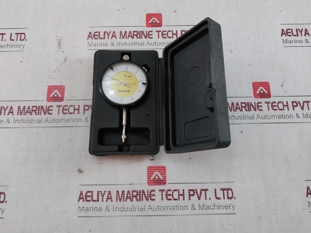 Shahe 0-5Mm Metric Dial Indicator 0.01Mm Resolution Precision Gauge