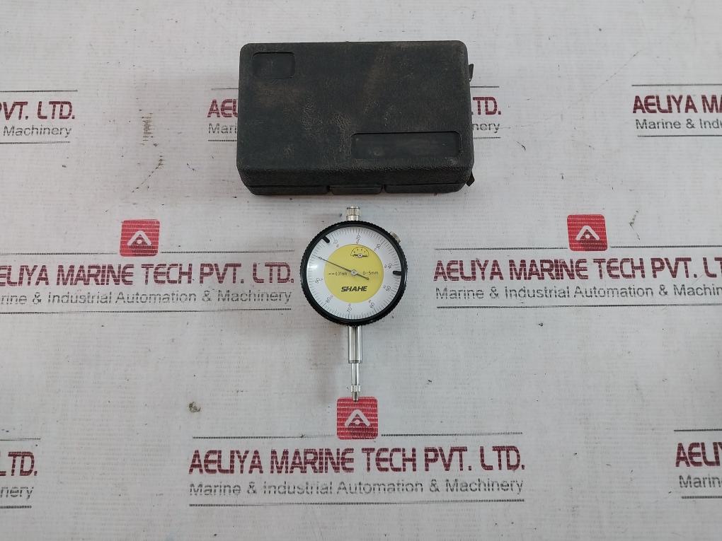 Shahe 0-5Mm Metric Dial Indicator 0.01Mm Resolution Precision Gauge