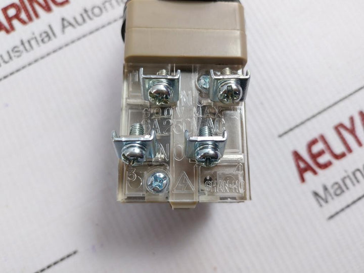 Shan-ho 6A 250Vac Heavy-duty Rotary Selector Switch