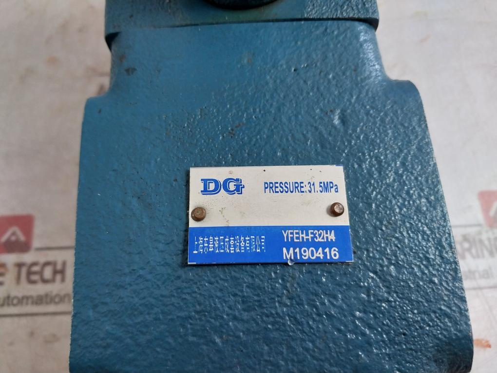 Shanghai Dongxian Dg Pressure Relief Valve 31.5Mpa M190416 24Vdc 3Mm