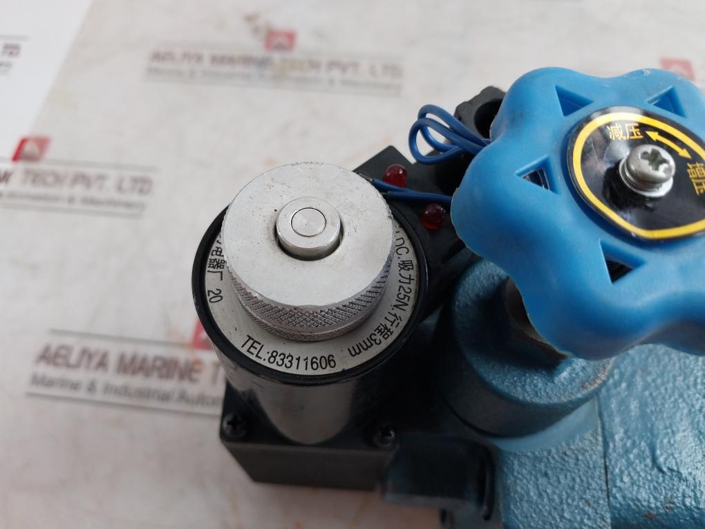 Shanghai Dongxian Dg Pressure Relief Valve 31.5Mpa M190416 24Vdc 3Mm