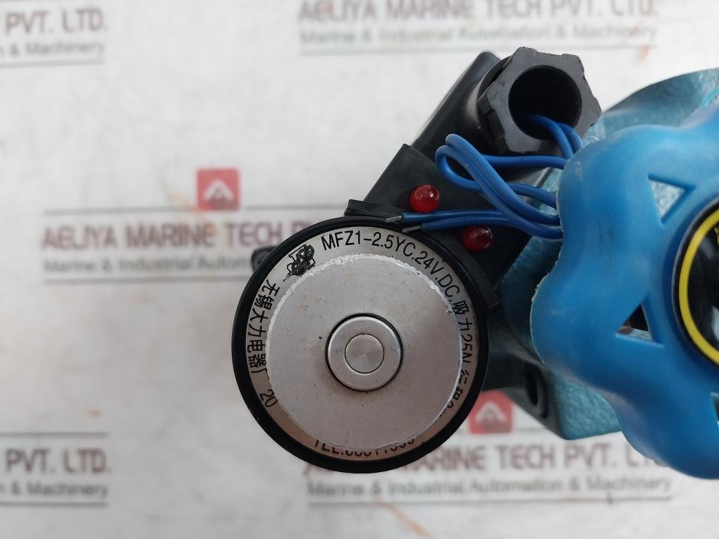 Shanghai Dongxian Dg Pressure Relief Valve 31.5Mpa M190416 24Vdc 3Mm