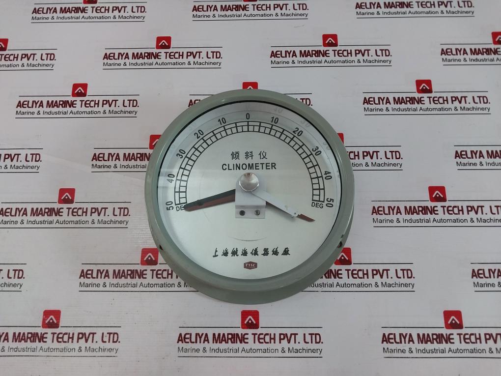 Shanghai Navigation Clinometer Tilt Indicator Deg: 50-0-50