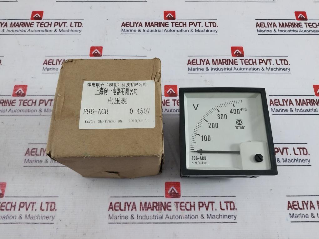 Shanghai Xiangyi F96-acb Volt Meter 0-450 V