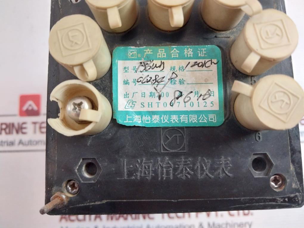 Shanghai Yi Tai F96-wb Wattmeter 200/5A