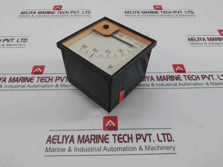Shanghai Yitai Analog Ammeter 0-200A F96-acb