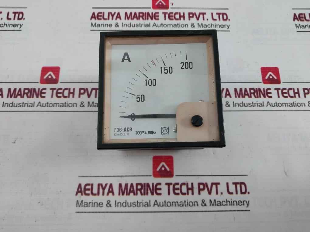 Shanghai Yitai Instrument F96-acb Analog Ac Ammeter 0-200A 200/5A 60Hz
