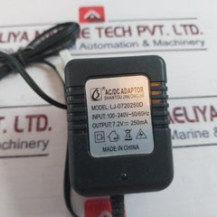Shantou Jinlongjie Lj-0720250D Ac/Dc Adaptor