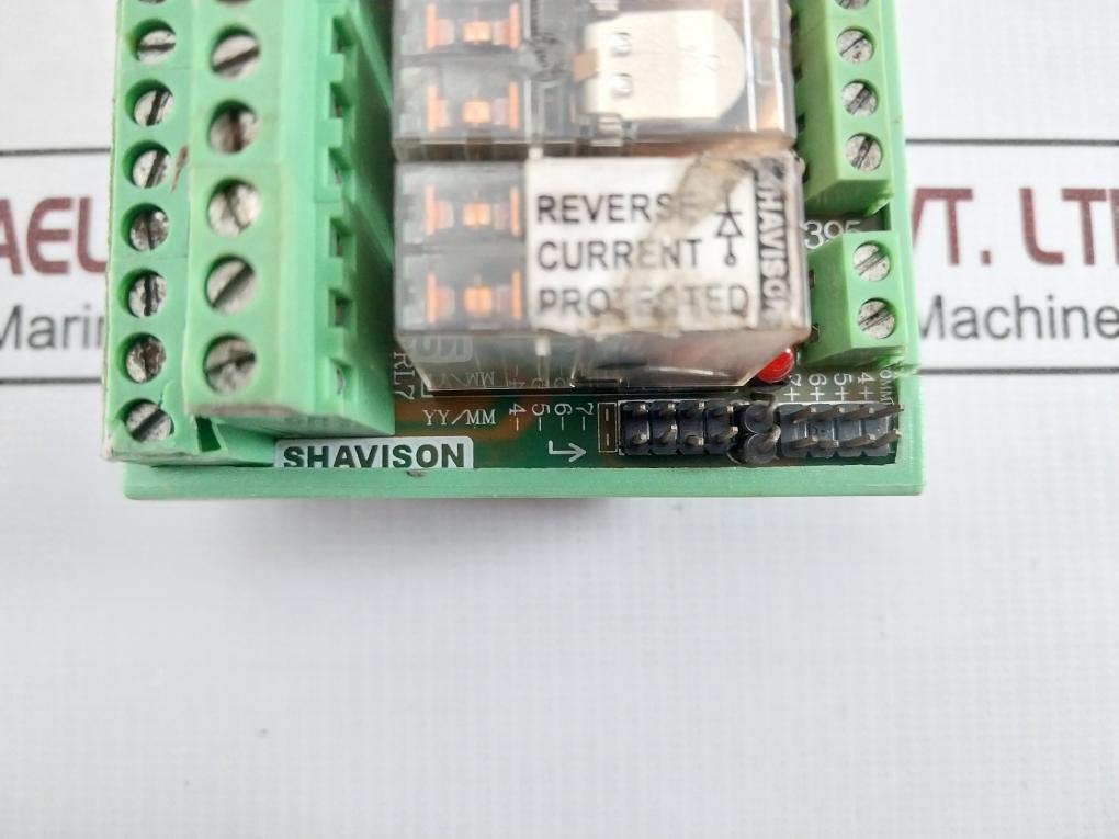 Shavison 395 Relay Module 24 Vdc--- Tv-3 120Vac 5A 250V Ac ~