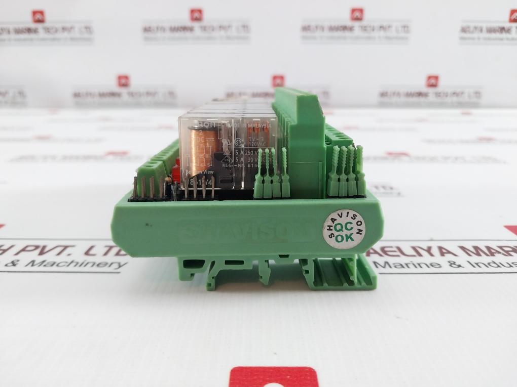 Shavison 395 Relay Module 24 Vdc--- Tv-3 120Vac 5A 250V Ac ~