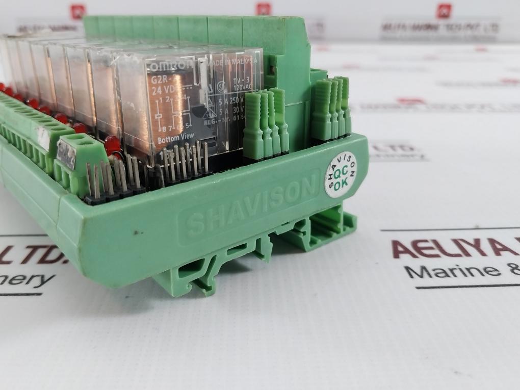 Shavison 395 Relay Module 24 Vdc--- Tv-3 120Vac 5A 250V Ac ~