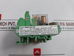 Shavison As393-24V-om Relay Module G2R-2 24Vdc 120Vac 5A 250Vac 30Vdc 2342W7