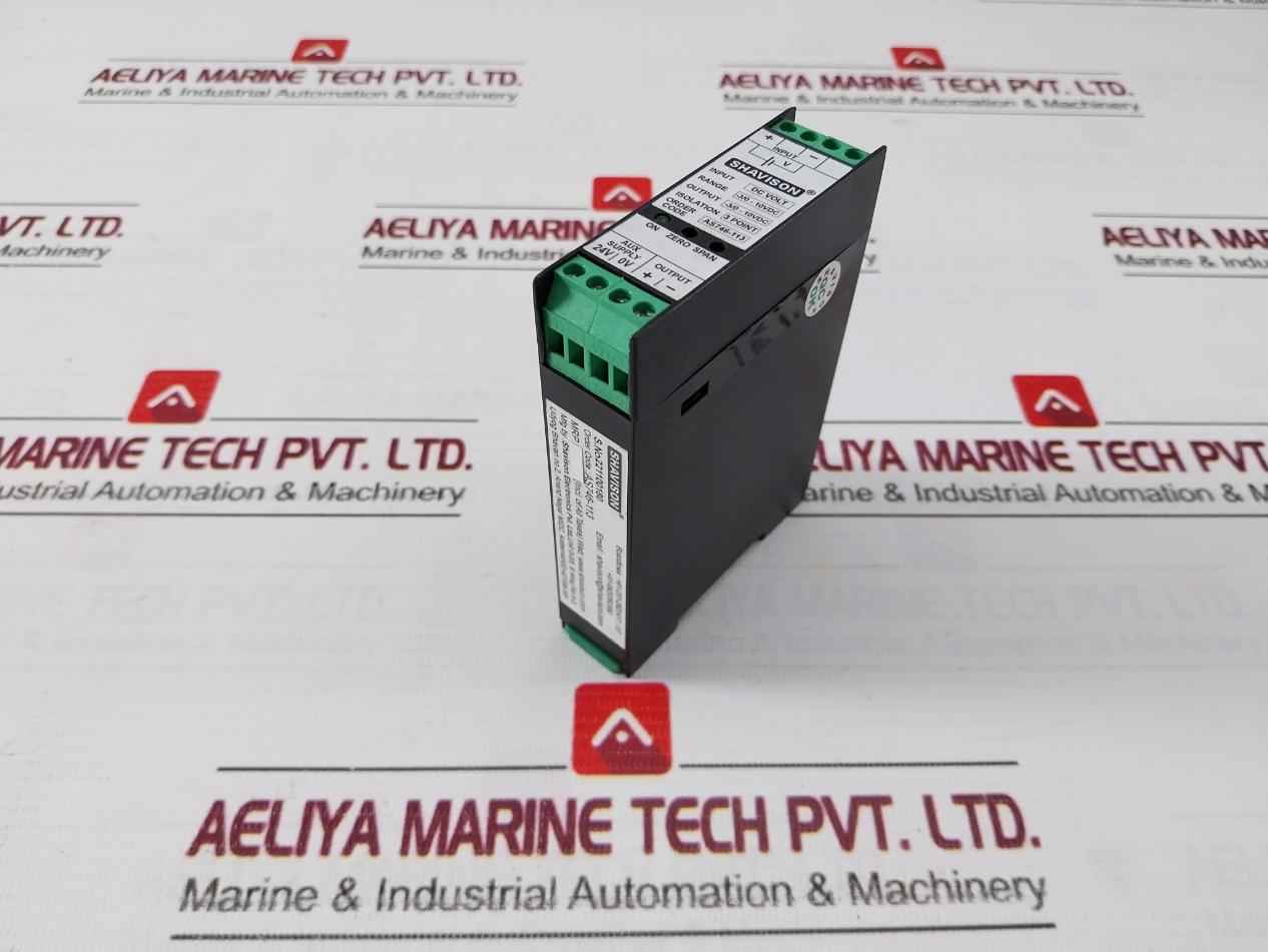 Shavison As746-113 Signal Converter Module 3 Point 3/0–10Vdc