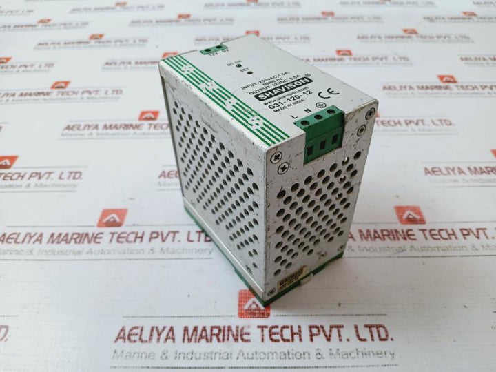 Shavison G31-120-12 Din Rail Mountable Metal Power Supply