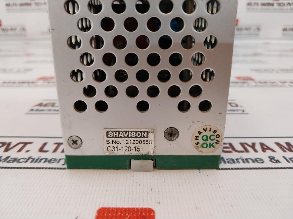 Shavison G31-120-15 Din Rail Power Supply 50/60Hz