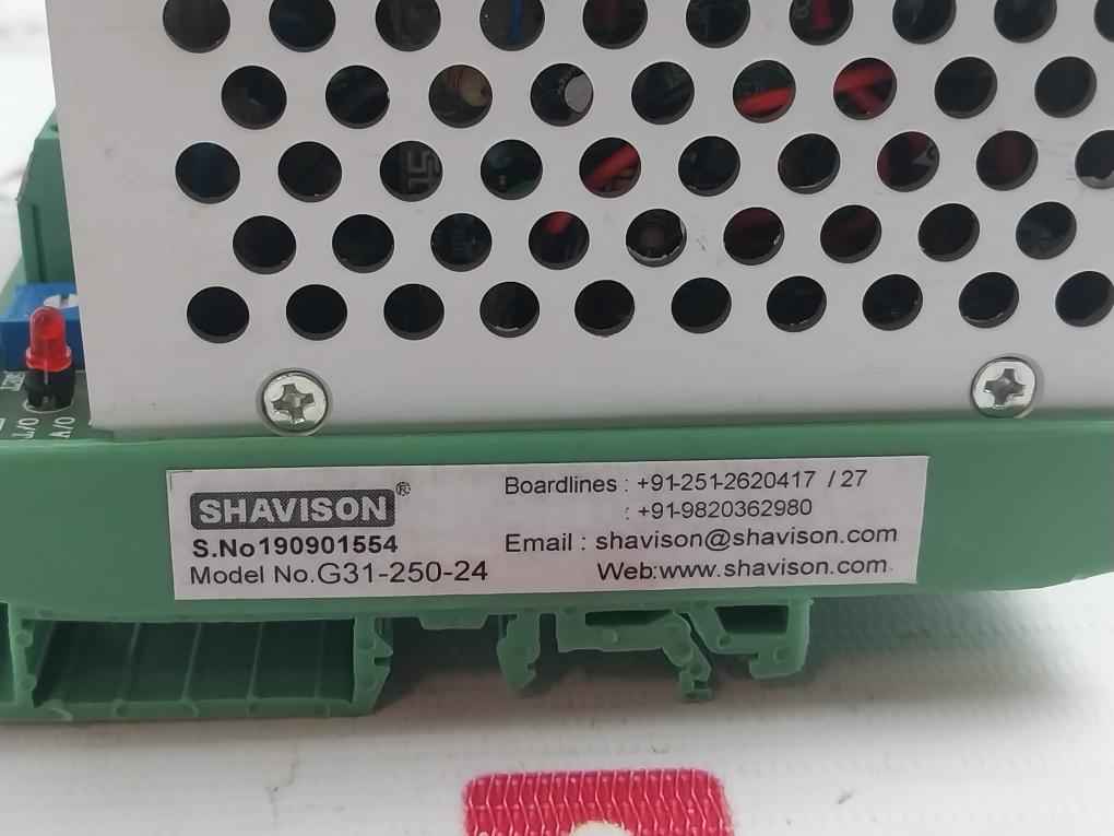 Shavison G31-250-24 Switch Mode Power Supply With Automatic Fan Control