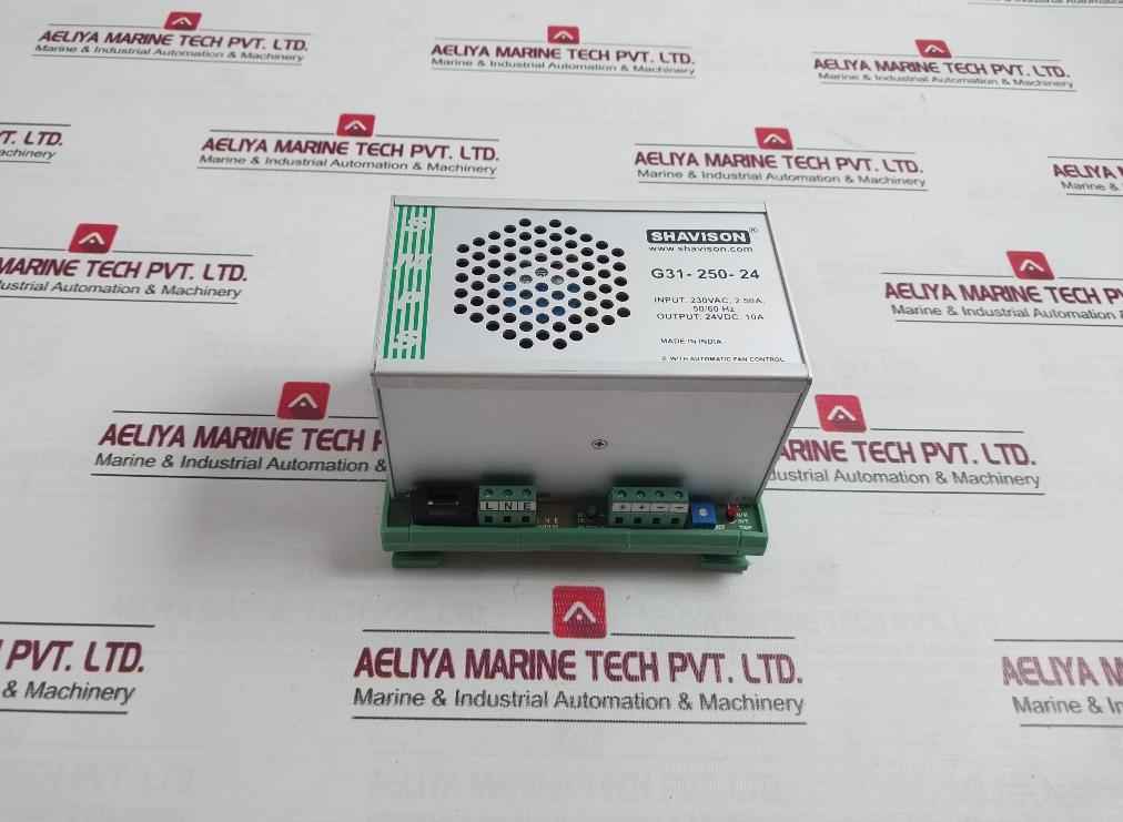Shavison G31-250-24 Switch Mode Power Supply With Automatic Fan Control