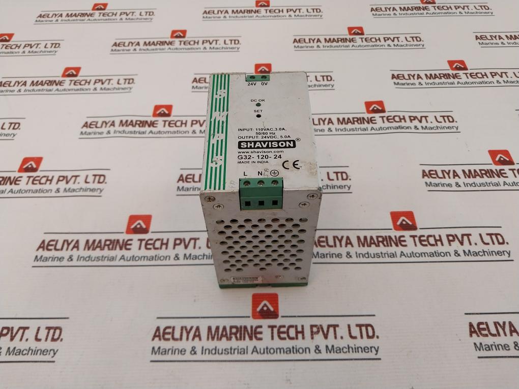 Shavison G32-120-24 Power Supply 110Vac 0.3A 50/60Hz