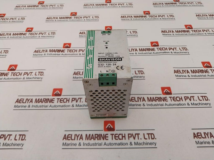 Shavison G32-120-24 Power Supply 110Vac 0.3A 50/60Hz