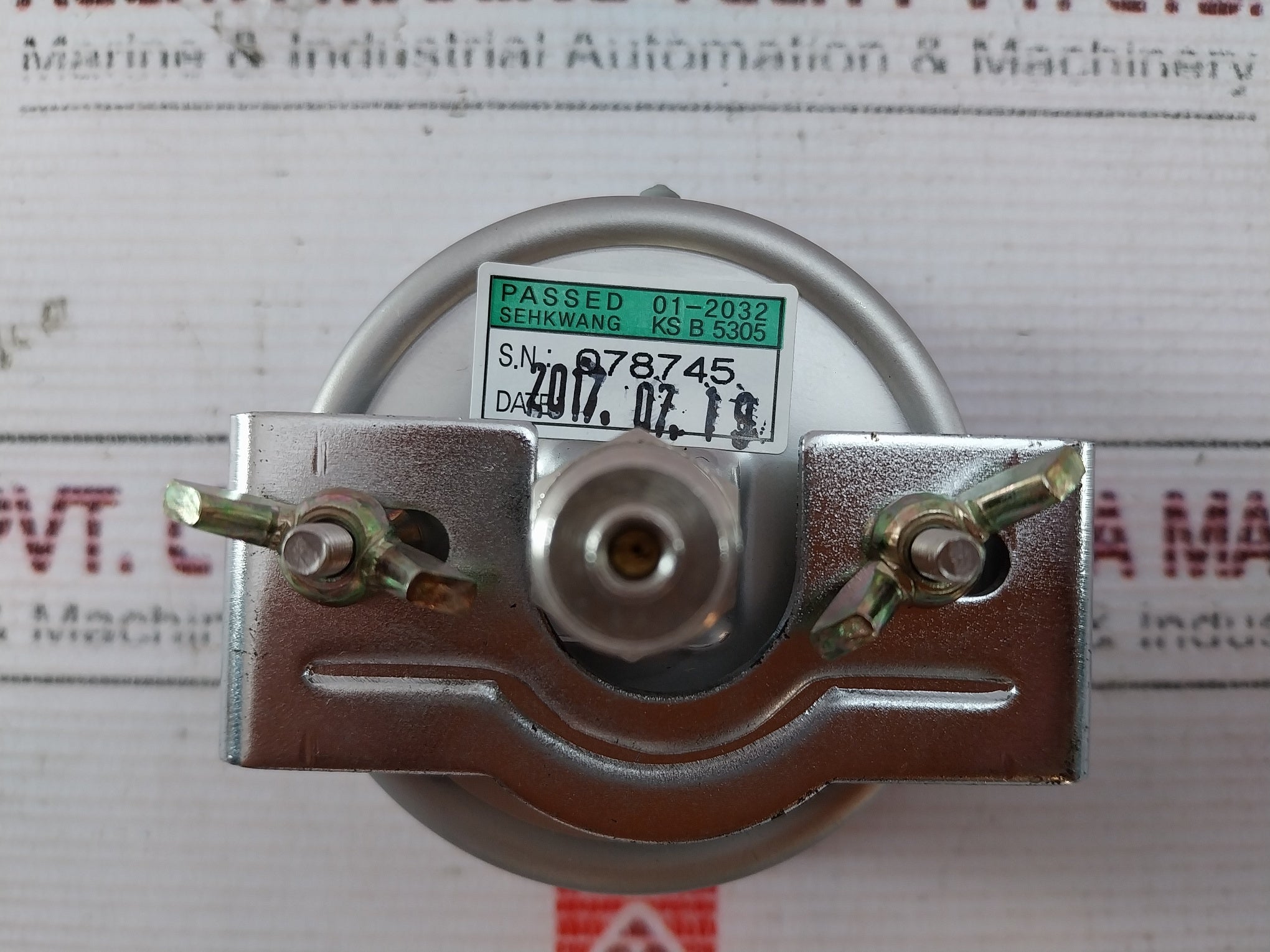 She Kwang Ks B 5305 Pressure Gauge 0-0.3 Mpa